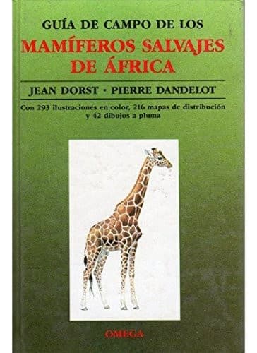 Portada de Mamiferos Salvajes de Africa - Guia Campo
