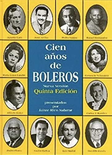 Portada de Cien años de boleros