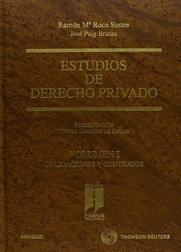 Portada de Estudios de derecho Privado
