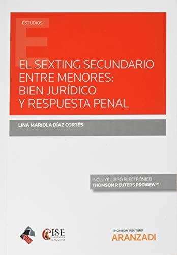 Portada de El Sexting secundario entre menores