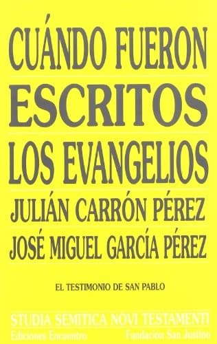Portada de Cuándo fueron escritos los Evangelios