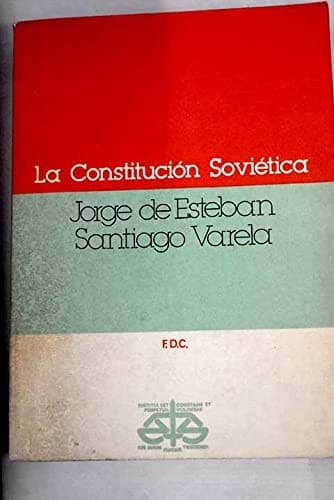 Portada de La Constitución soviética
