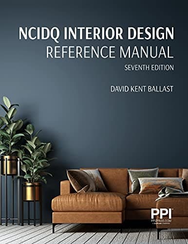 Portada de PPI NCIDQ Interior Design Reference Manual, Seventh Edition