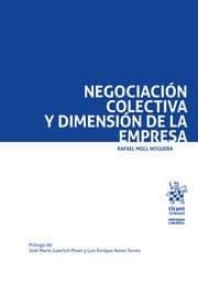 Portada de Negociación colectiva y dimensión de la empresa