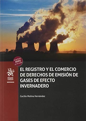 Portada de El registro y el comercio de derechos de emisión de gases de efecto invernadero