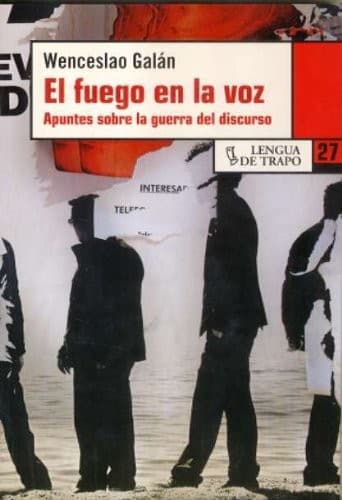 Portada de El fuego en la voz
