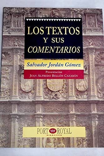 Portada de Los textos y sus comentarios
