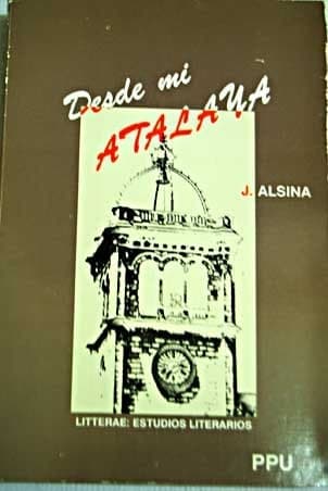 Portada de Desde mi atalaya