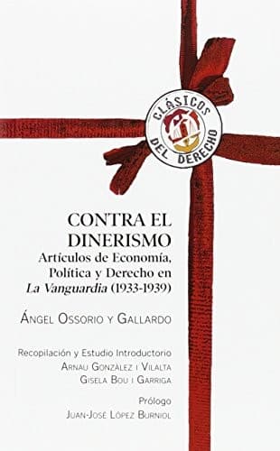Portada de Contra el dinerismo