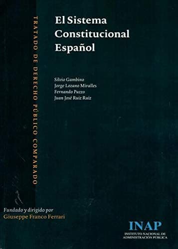 Portada de El sistema Costitucional Español