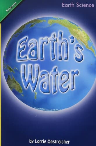 Portada de El agua de la Tierra