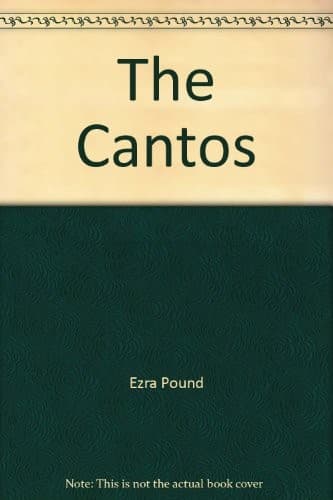 Portada de The cantos of Ezra Pound.