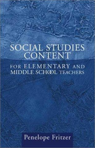 Portada de Social studies content for elementary and middle school teachers