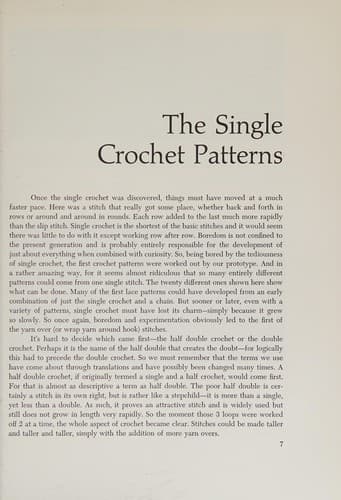 Portada de A treasury of crochet patterns.