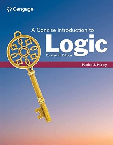 Portada de Concise Introduction to Logic