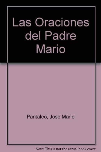Portada de Las oraciones del Padre Mario