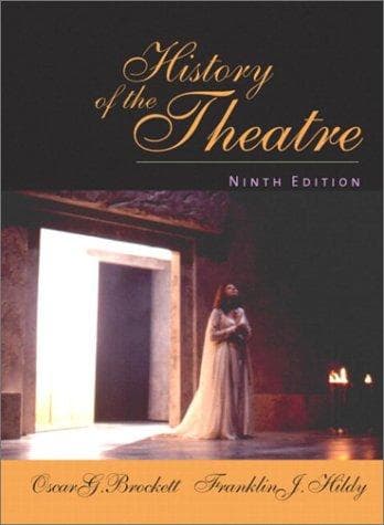 Portada de History of the theatre