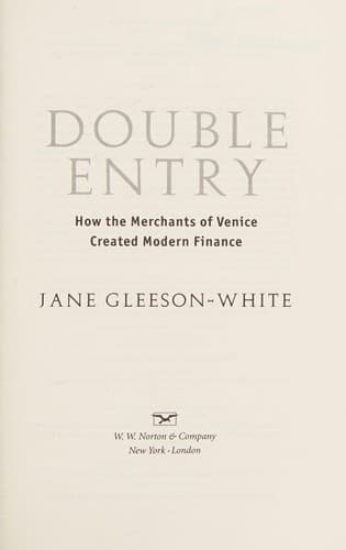 Portada de Double entry