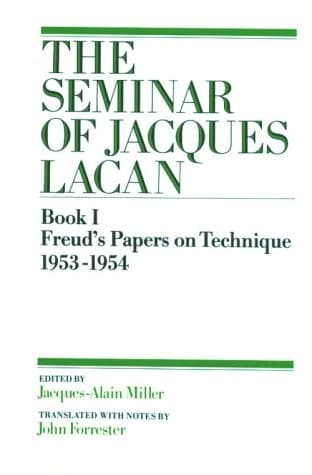 Portada de The seminar of Jacques Lacan
