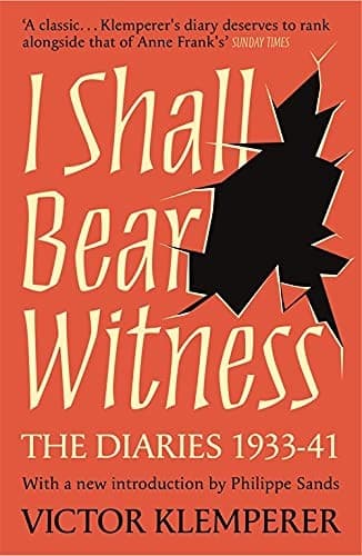 Portada de I Shall Bear Witness