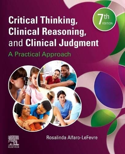 Portada de Critical Thinking, Clinical Reasoning, and Clinical Judgment