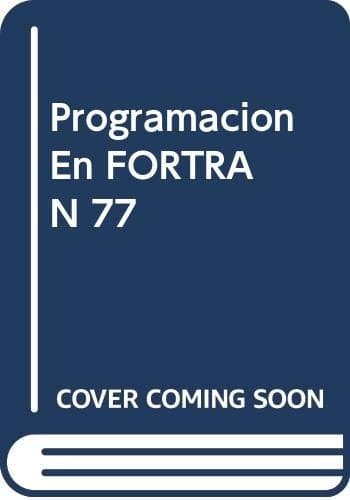Portada de Programacion En FORTRAN 77
