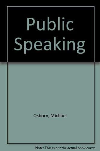 Portada de Public speaking