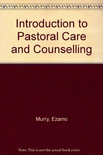 Portada de An introduction to pastoral care and counseling