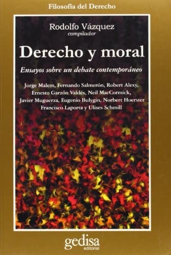 Portada de Derecho y Moral