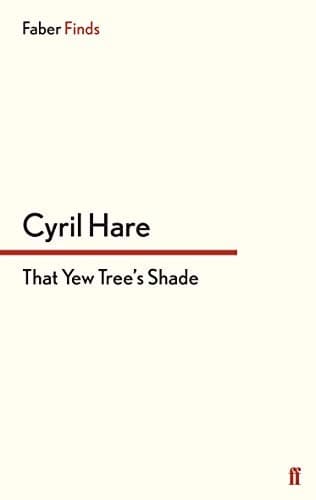 Portada de That Yew Tree's Shade