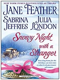 Portada de Snowy night with a stranger