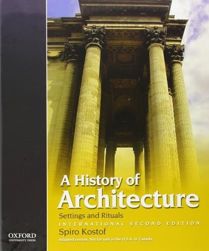 Portada de History of Architecture