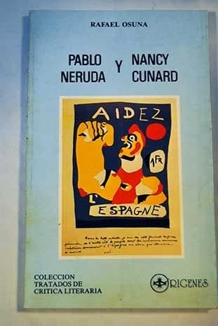 Portada de Pablo Neruda y Nancy Cunard