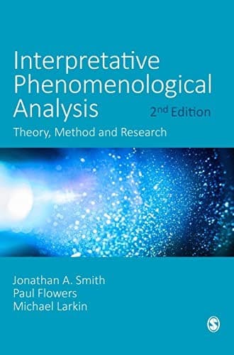 Portada de Interpretative Phenomenological Analysis