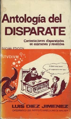 Portada de Antologia del disparate