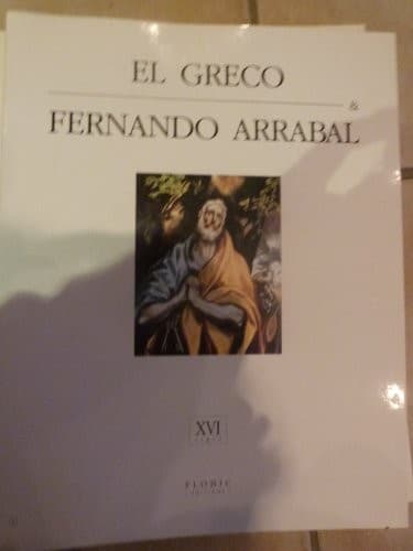 Portada de El Greco & Fernando Arrabal.