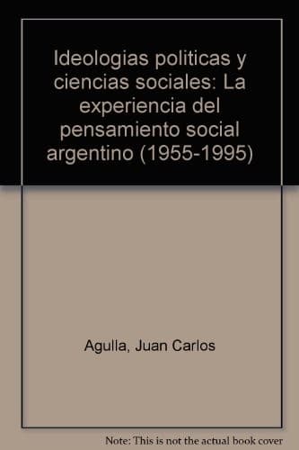 Portada de Ideologías políticas y ciencias sociales