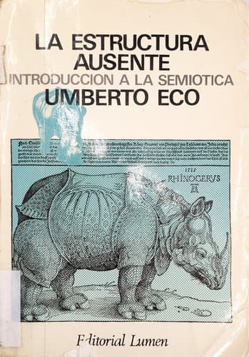 Portada de La estructura ausente