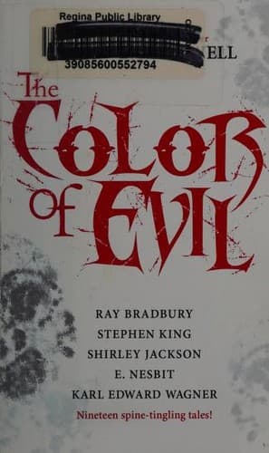 Portada de The Color of Evil