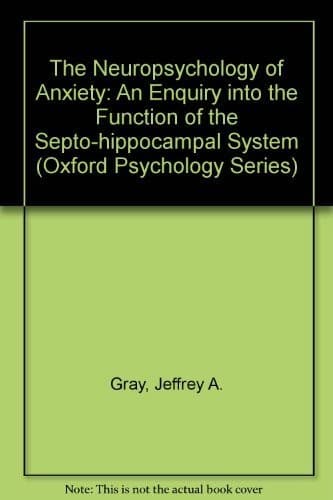Portada de The neuropsychology of anxiety