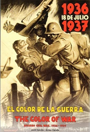 Portada de El color de la guerra = The color of war