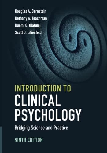 Portada de Introduction to Clinical Psychology
