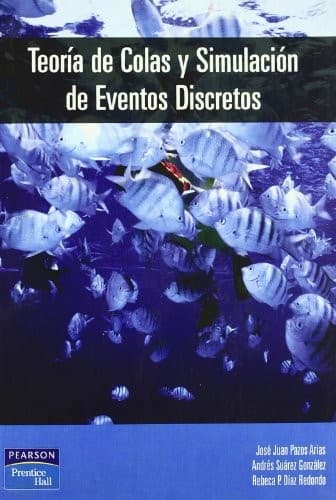 Portada de Teoria de Colas y Simulacion de Eventos Discretos