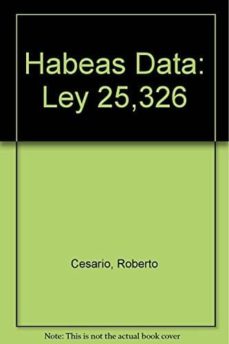 Portada de Hábeas data