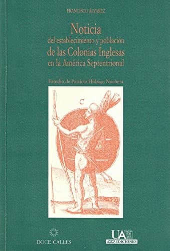 Portada de Noticia del establecimiento y población de las colonias inglesas en la América septentrional