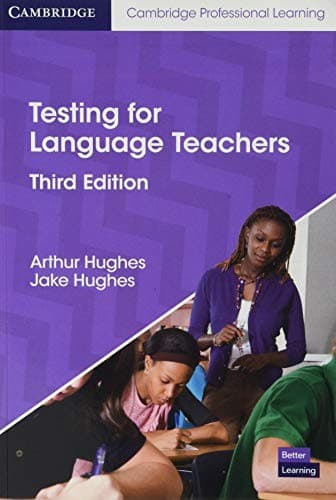 Portada de Testing for Language Teachers