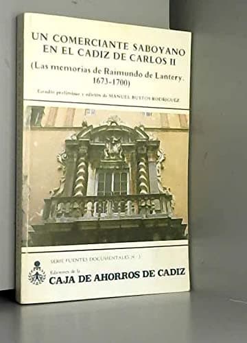 Portada de Un comerciante saboyano en el Cádiz de Carlos II