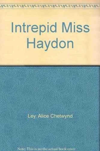 Portada de The intrepid Miss Haydon