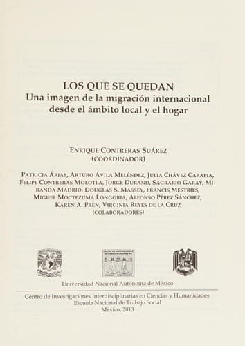 Portada de Los que se quedan