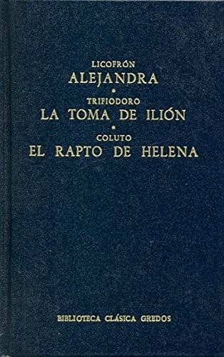 Portada de Alejandra - La Toma de Ilion -